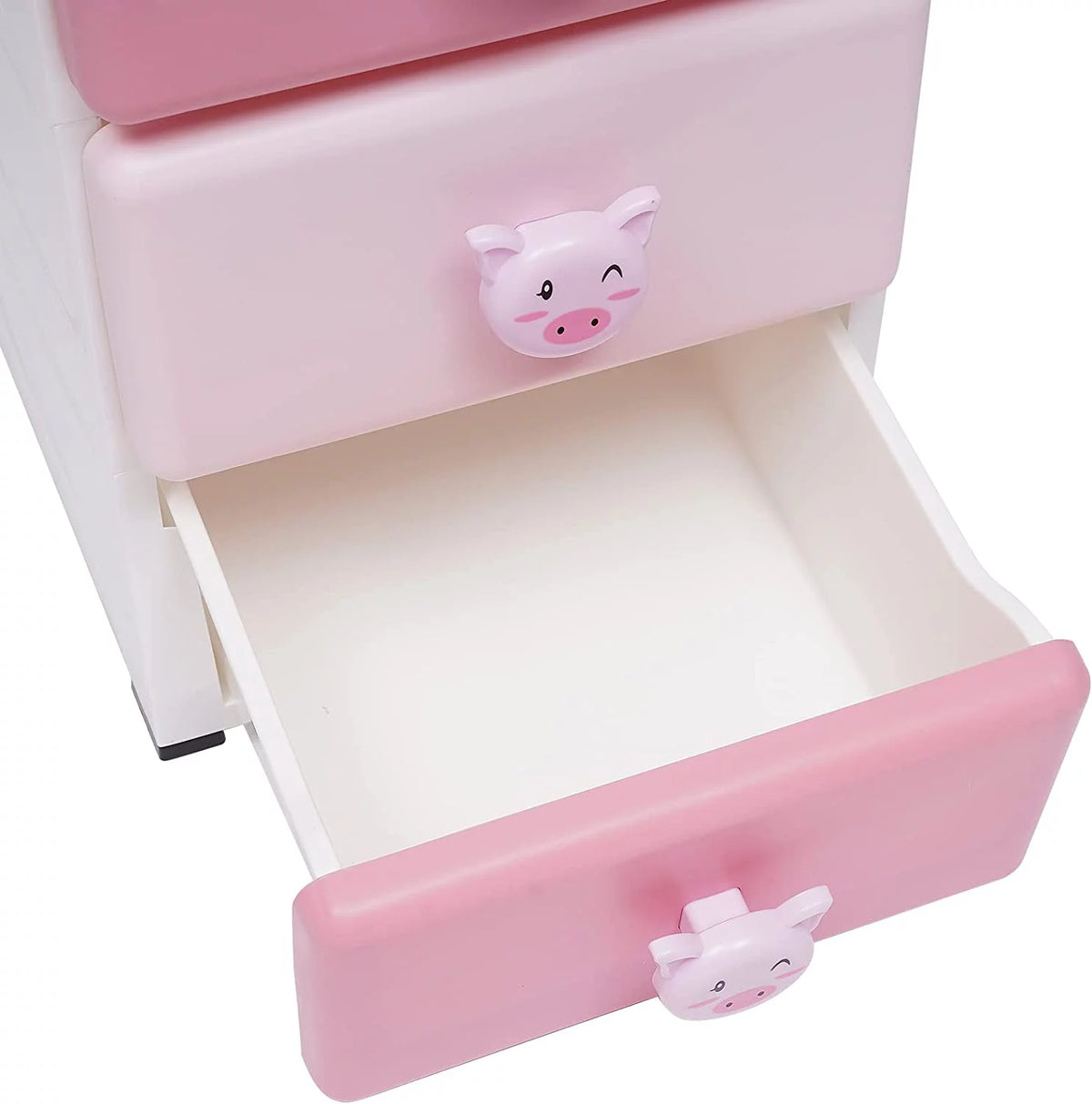 Pink 6 Drawer Plastic Dresser Y6768