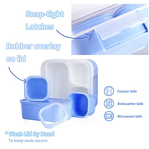 2 Pack 3-Compartment Bento Box H279