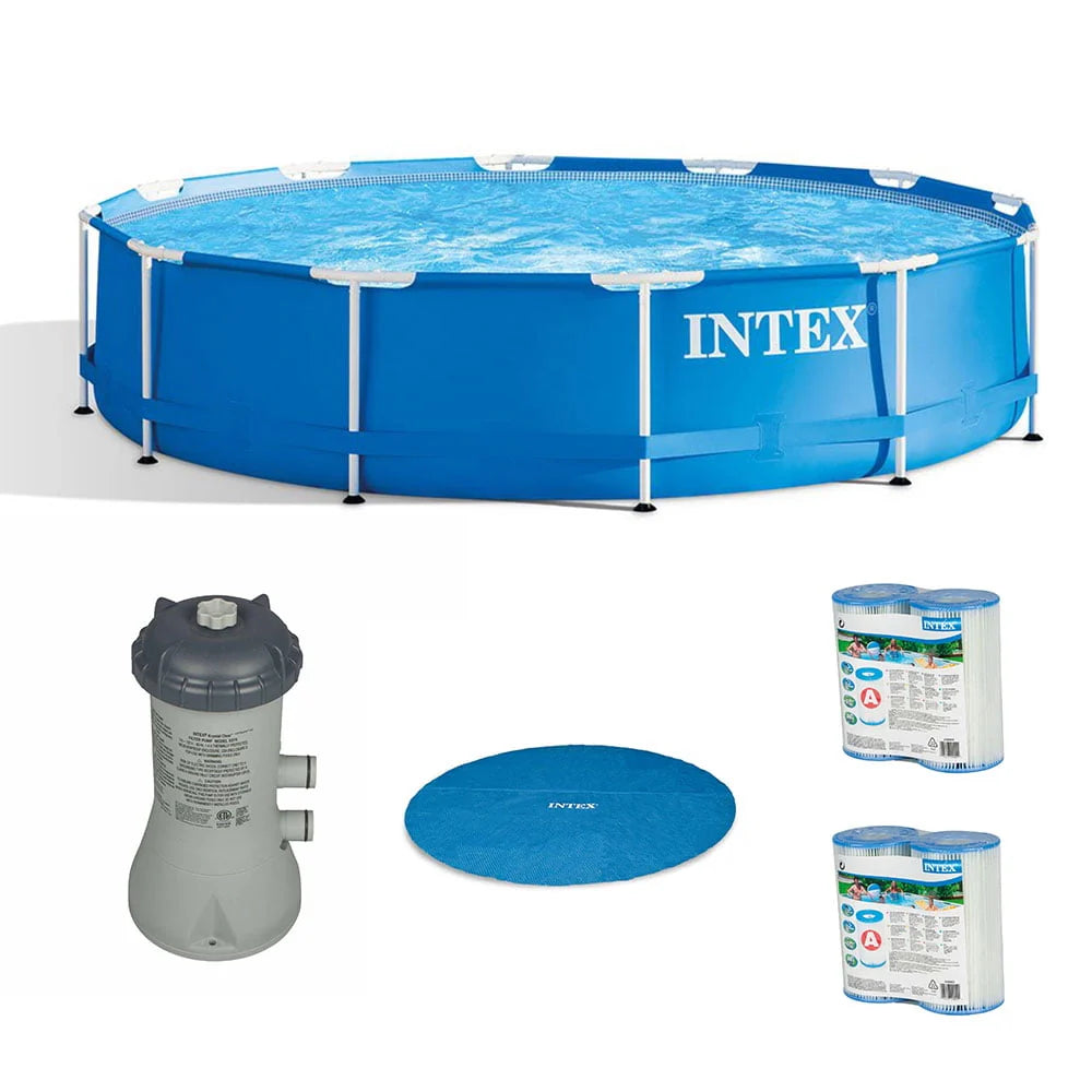 12' x 30 Outdoor Pool with Filter Pump B715407