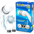 Rechargeable Cordless Power Spin Scrubber with 2 Brush Heads Y578