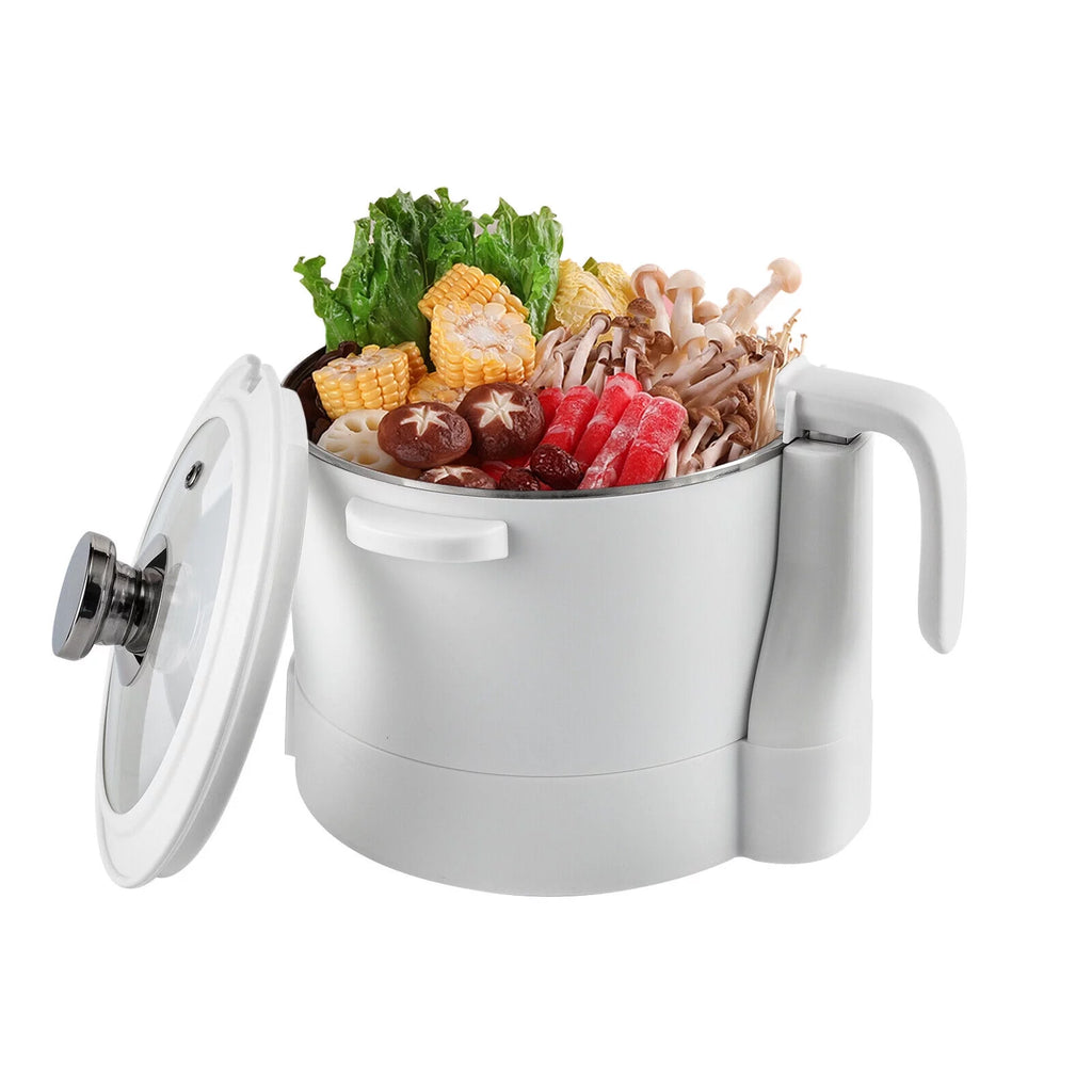 3-in-1 Electric Hot Pot Steamer with Steaming Basket W10145