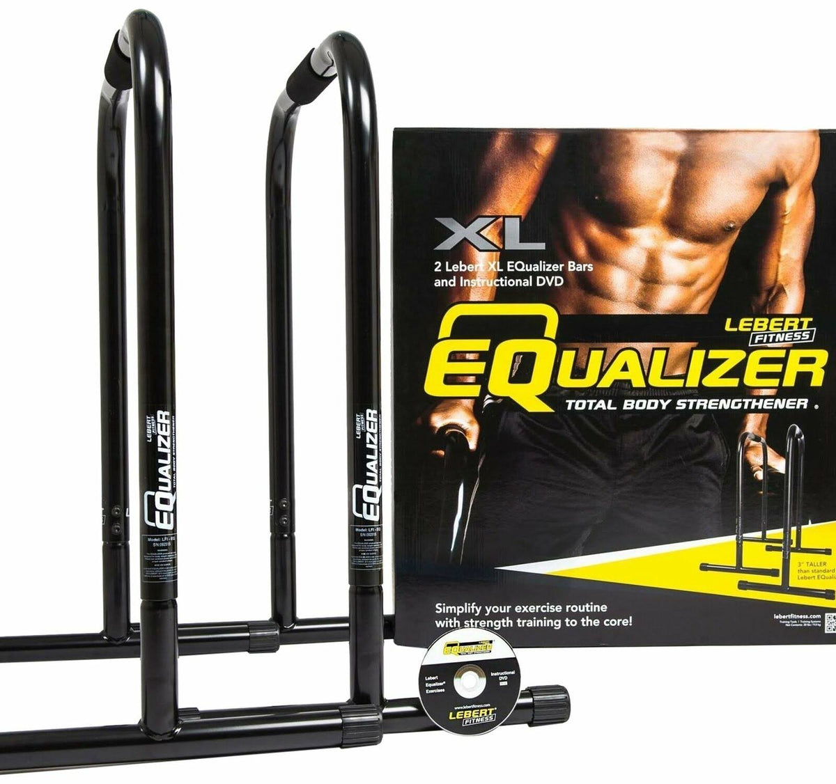Black Total Body Strengthener Bars Y4035