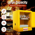 Flammable Liquid Storage Cabinet 4 Gallon Yellow V5647