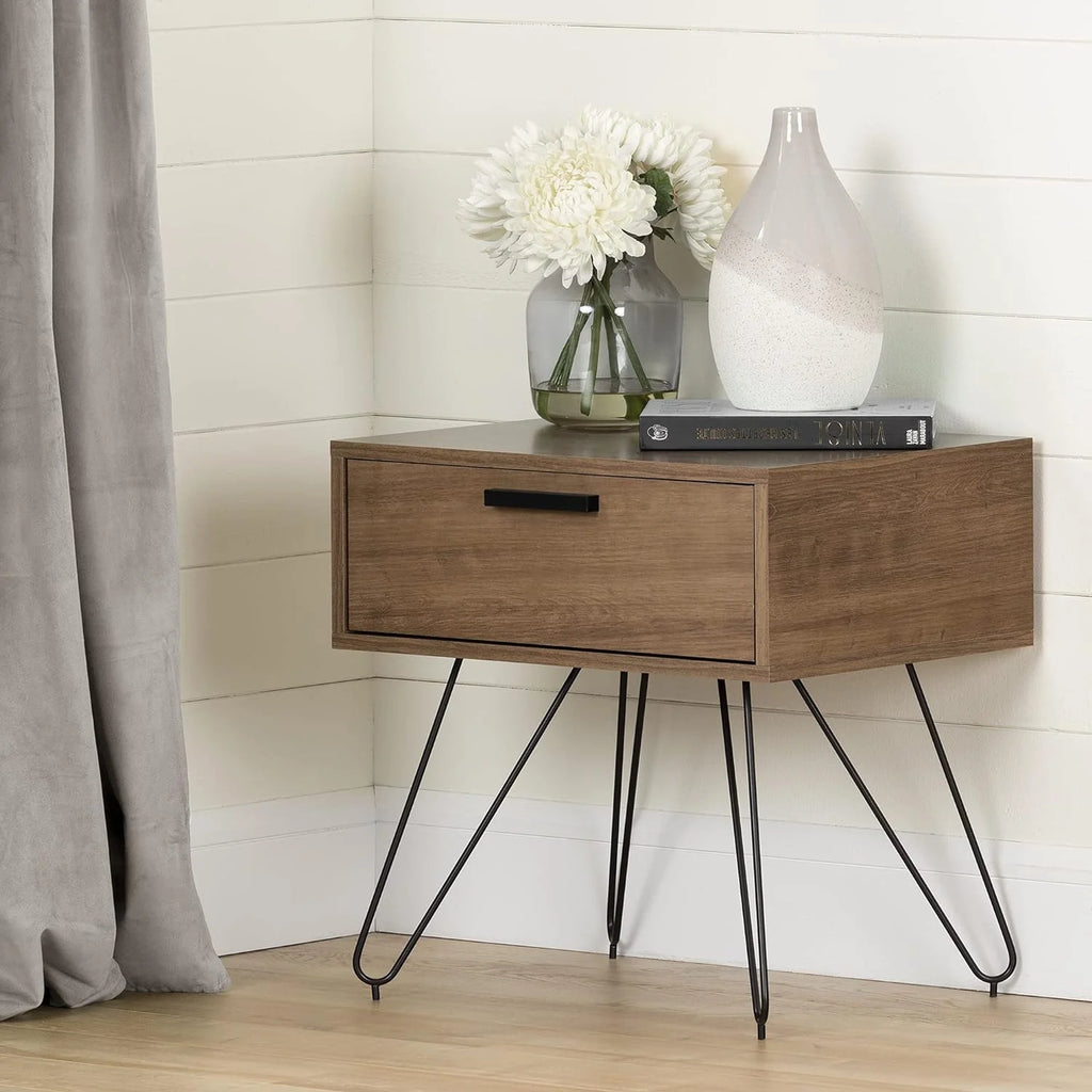 Dark Wood End Table A9797