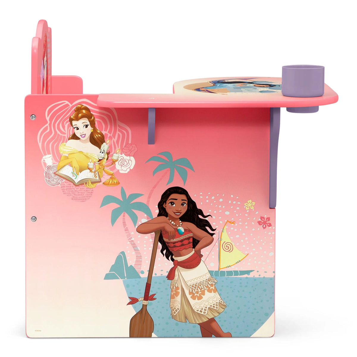 Princess Chair Desk with Storage Bin W91811