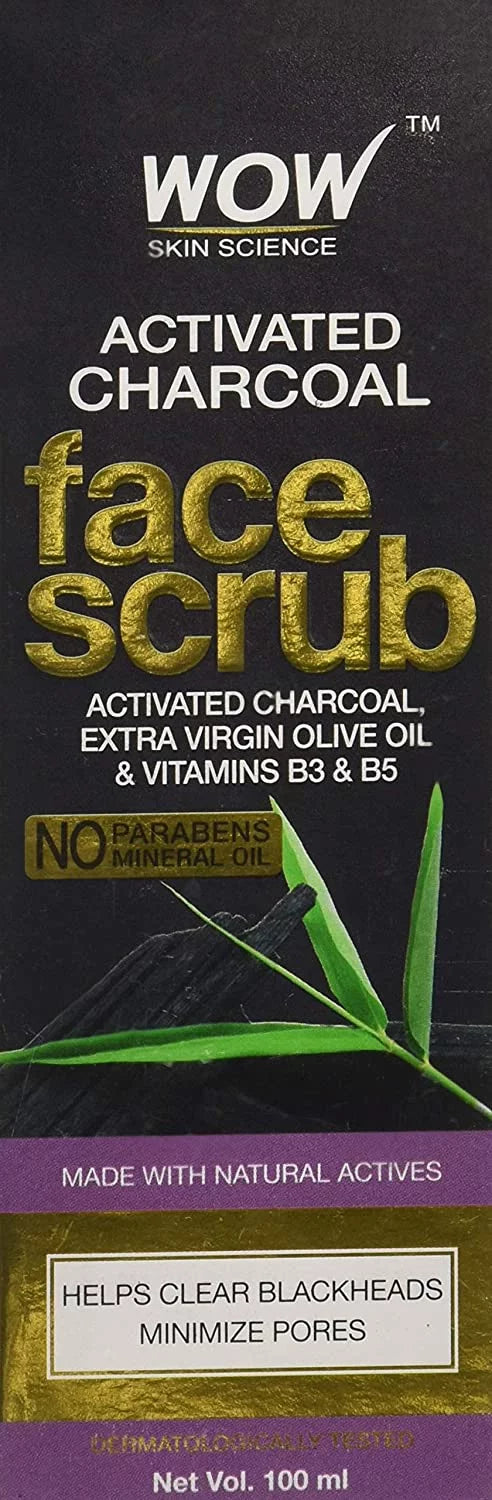 Charcoal Face Scrub 100ml W952906