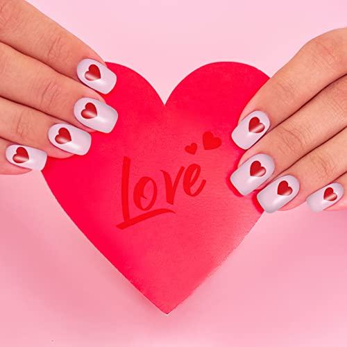 16 Sheets Holiday Nail Wraps Stickers with 2 Pcs Nail Files B422998