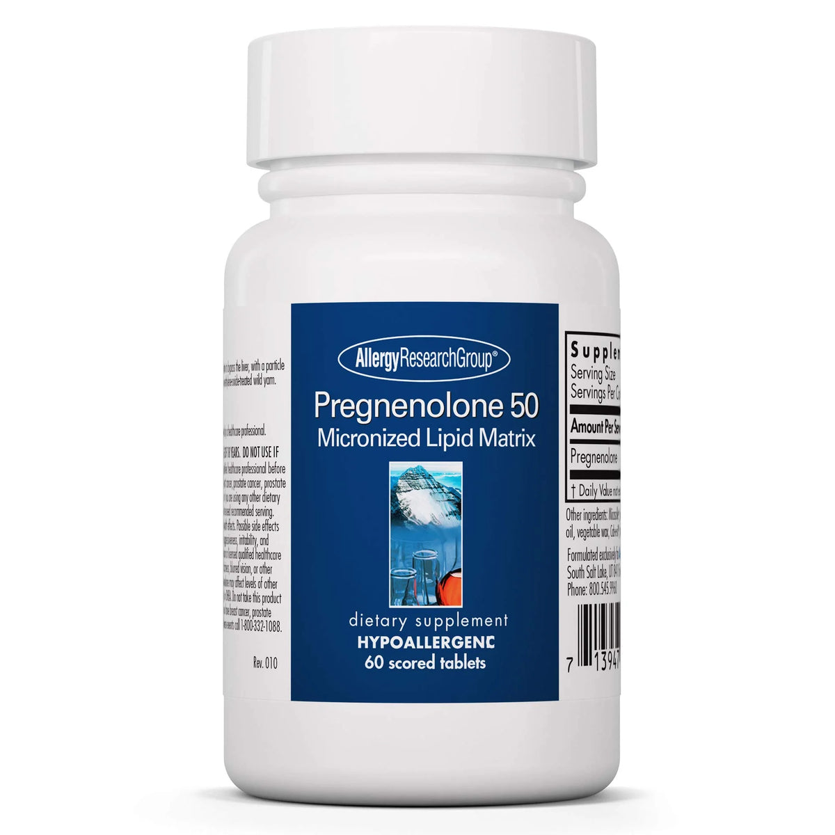 Pregnenolone 50mg Supplement 60 Tablets D76569