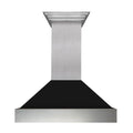 36 in. Stainless Steel Range Hood with Black Matte Shell P570836