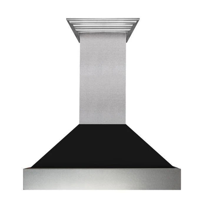 36 in. Stainless Steel Range Hood with Black Matte Shell P570836