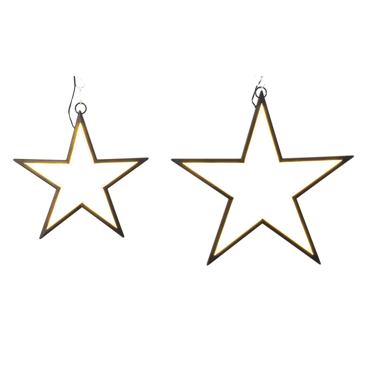 Set of 2 Electric LED Neon Stars U6912