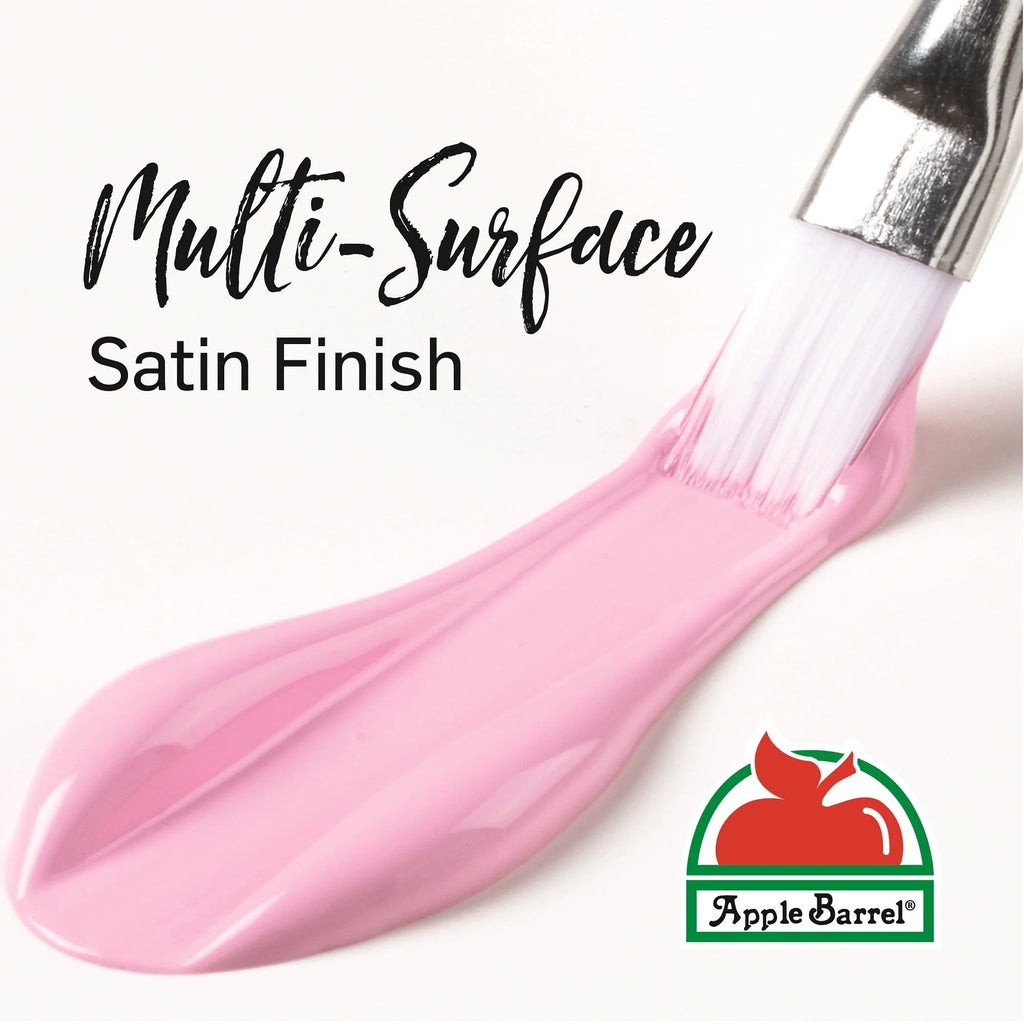 2 oz Multi-color Satin Acrylic Craft Paint (24 Pieces) U55502