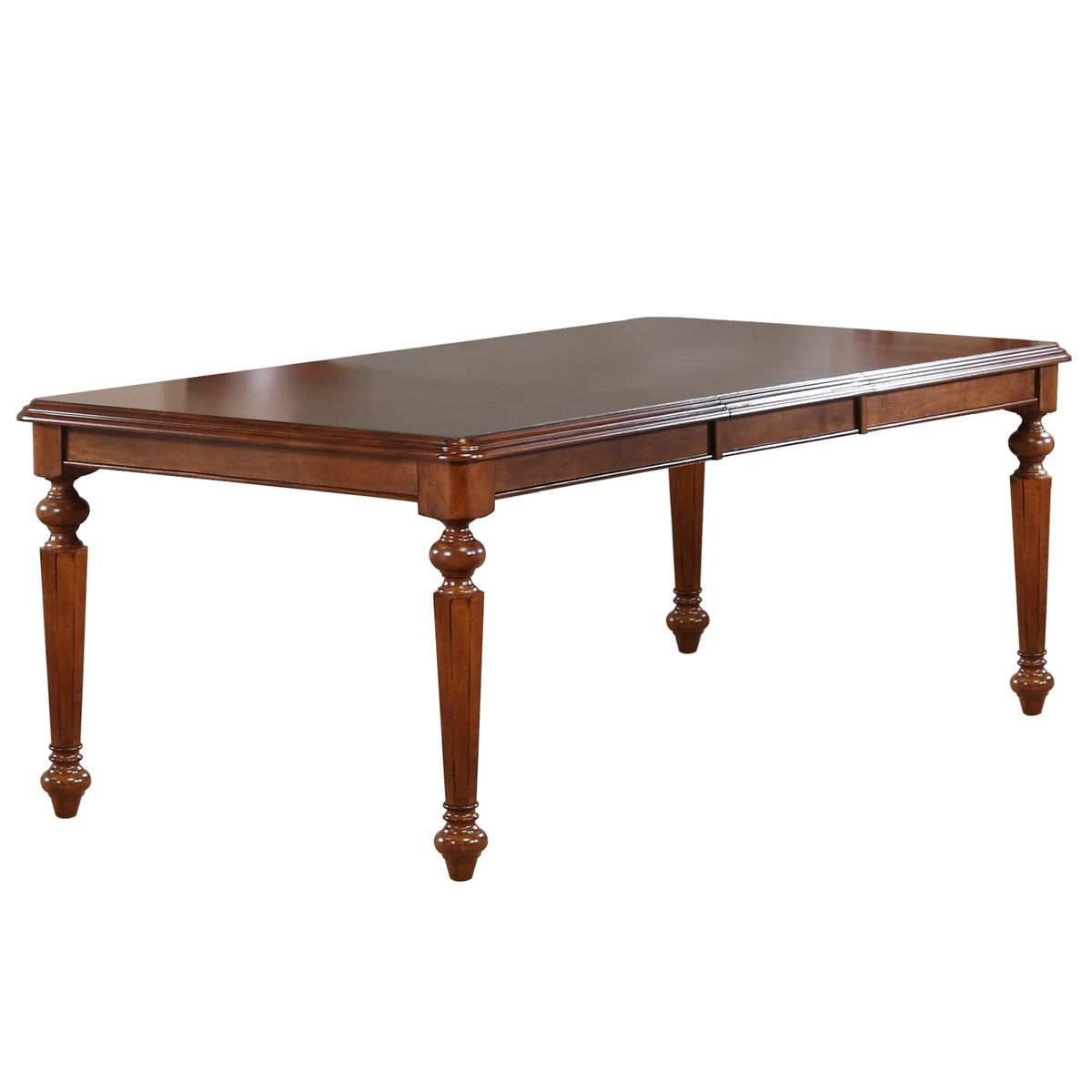 Brown Wood 8PC Extendable Dining Table Set V844