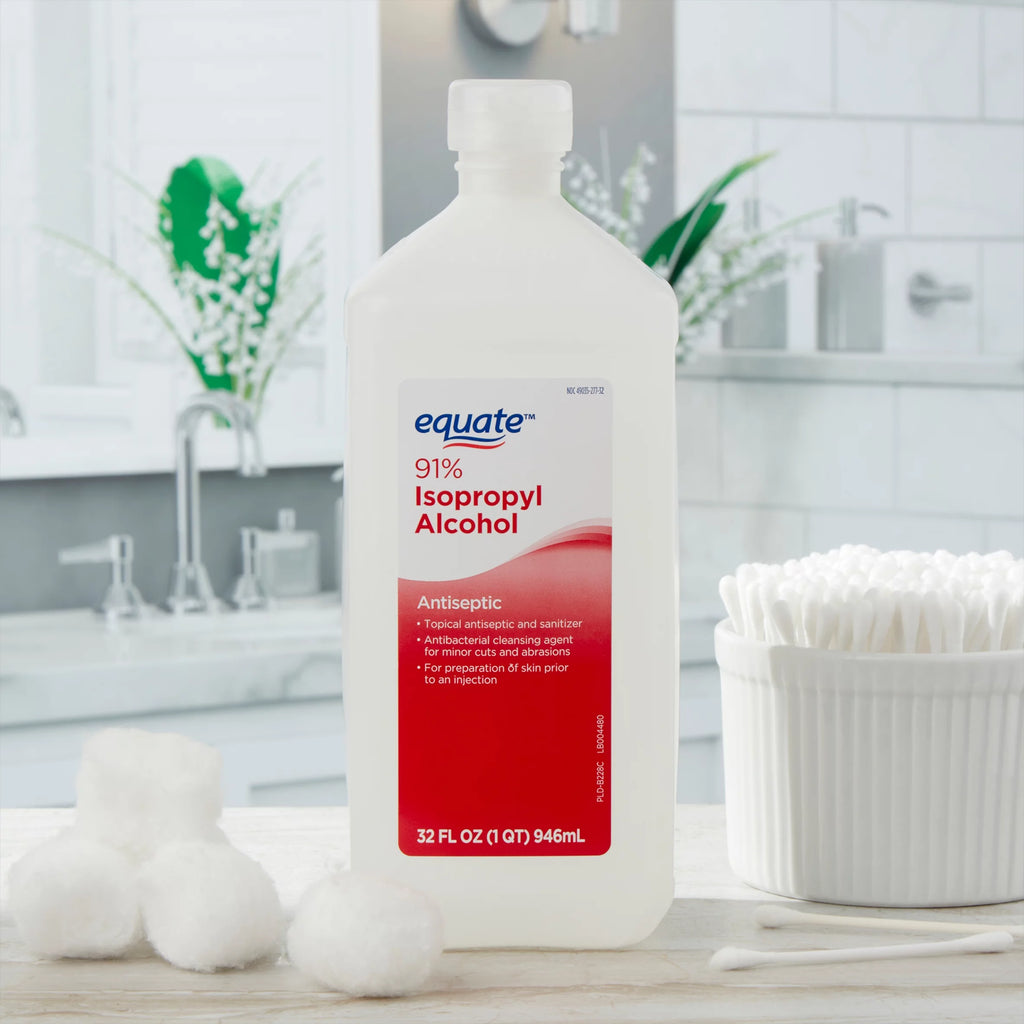 Isopropyl Alcohol Antiseptic 91% 32 oz F5245
