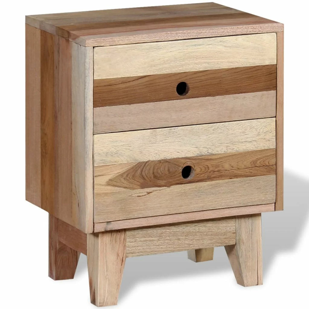 Solid Reclaimed Wood Bedside Cabinet M8427