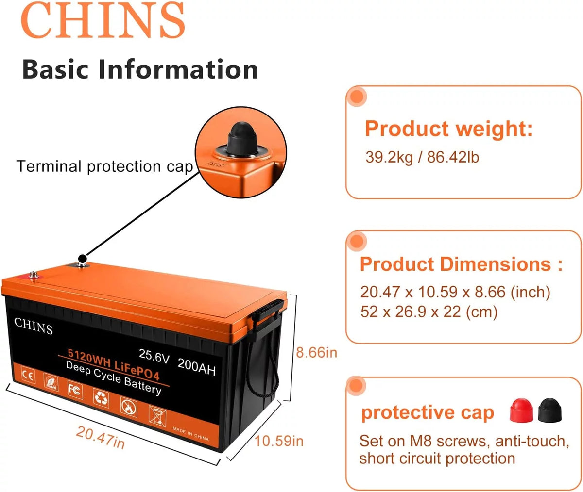 12.8V 100Ah LiFePO4 Battery U7998