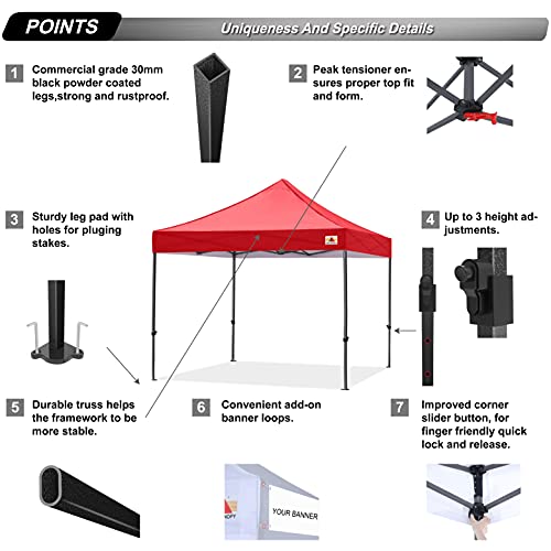 Patio Pop Up Canopy Tent F6873