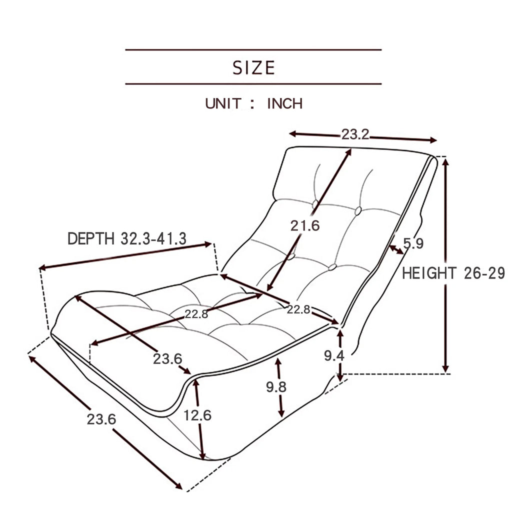 Single Reclining Sofa Chair R9110