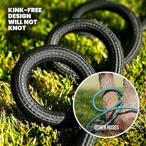 100 Ft Stainless Steel Heavy Duty Garden Hose O746626