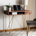 Mid-Century Writing Desk with Drawer X306