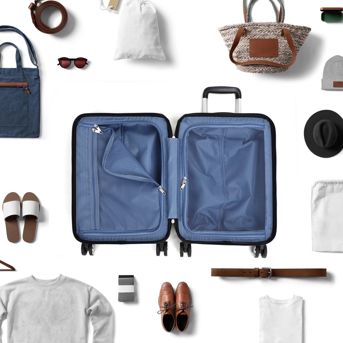 Hardside Carry on Luggage with Spinner Wheel 20" C3777