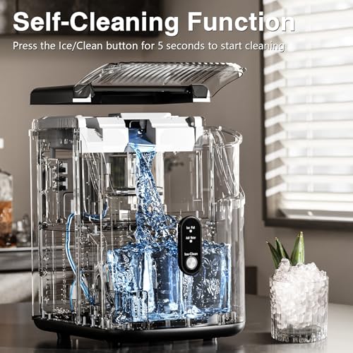 Countertop Nugget Ice Maker with Chewable Pellet Ice U66461