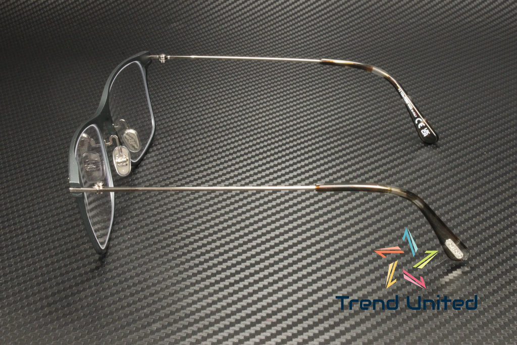 Matte Gray Blue Block Eyeglasses C874944