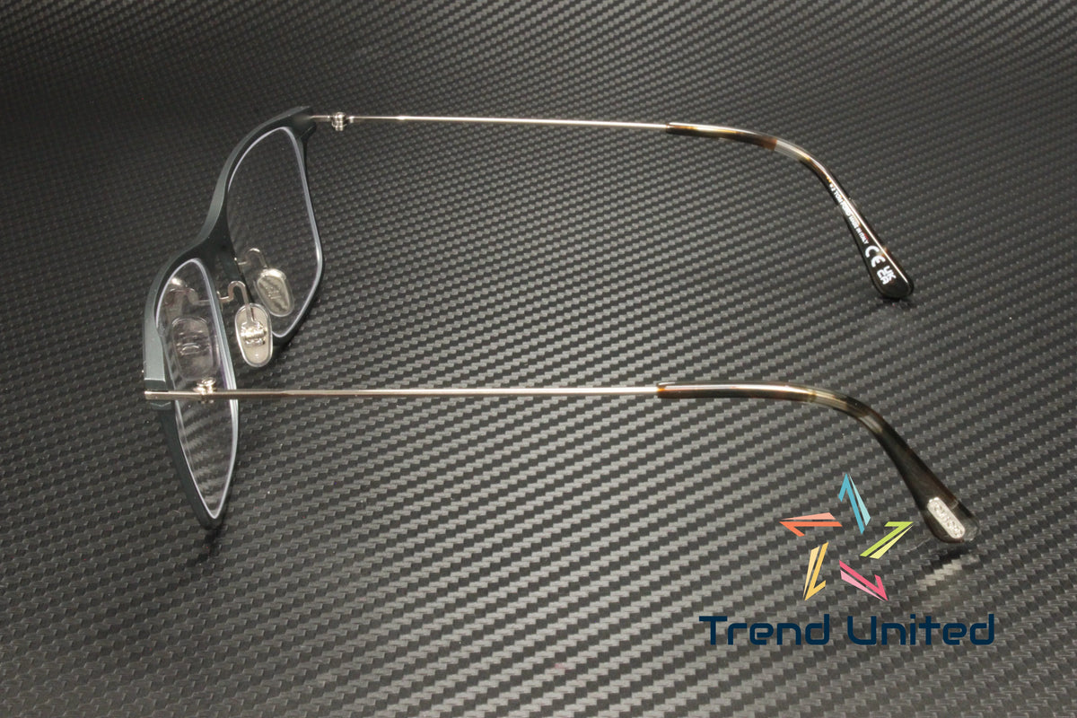 Matte Gray Blue Block Eyeglasses C874944