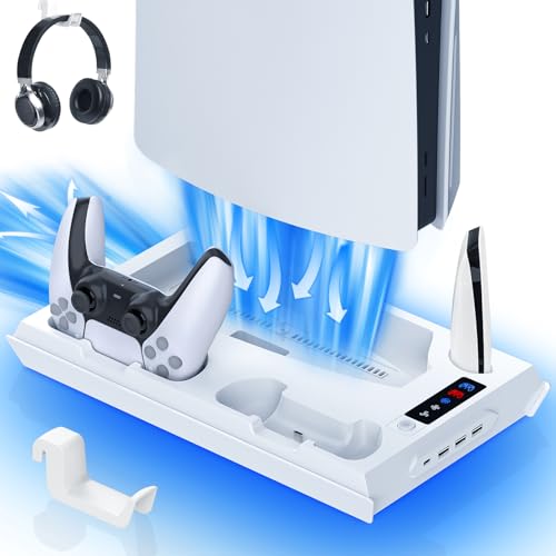 White Cooling Station with Dual Controller Charging Station H15144