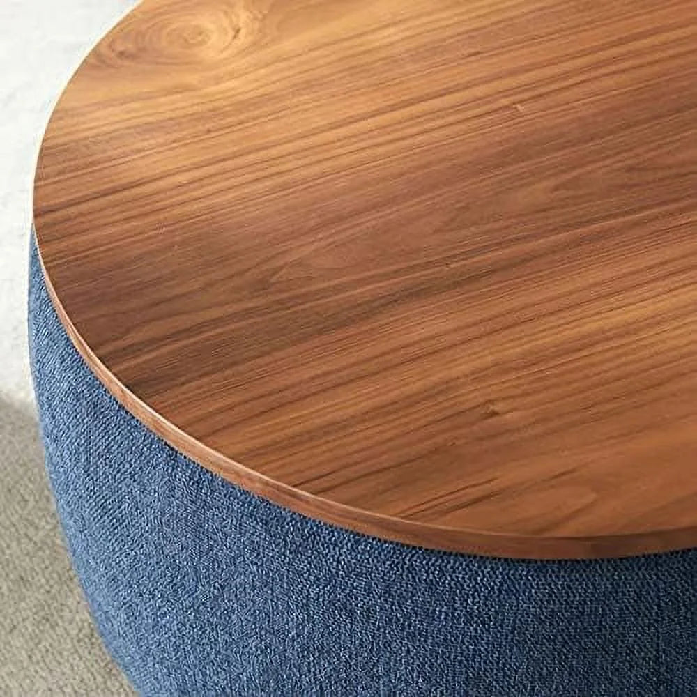 Round Ottoman with Removable Lid S65754