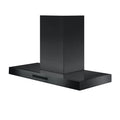30 in. Convertible Vent Wall Mount Range Hood Black Stainless Steel B5261