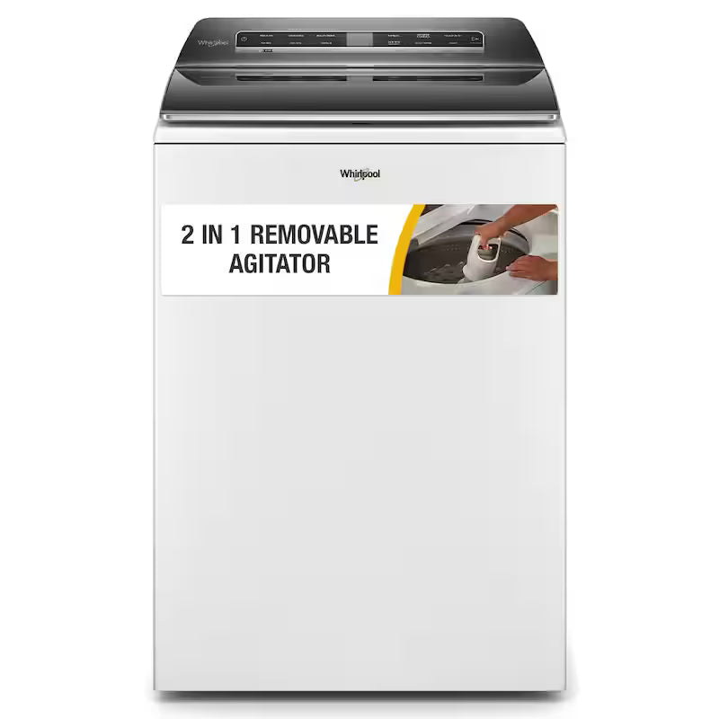 Top Load Washing Machine in White with Removable Agitator J4729