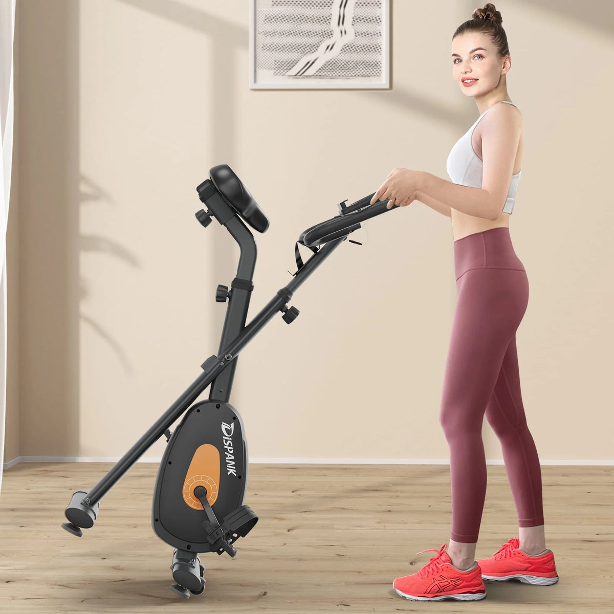 Folding Exercise Bike Q382351