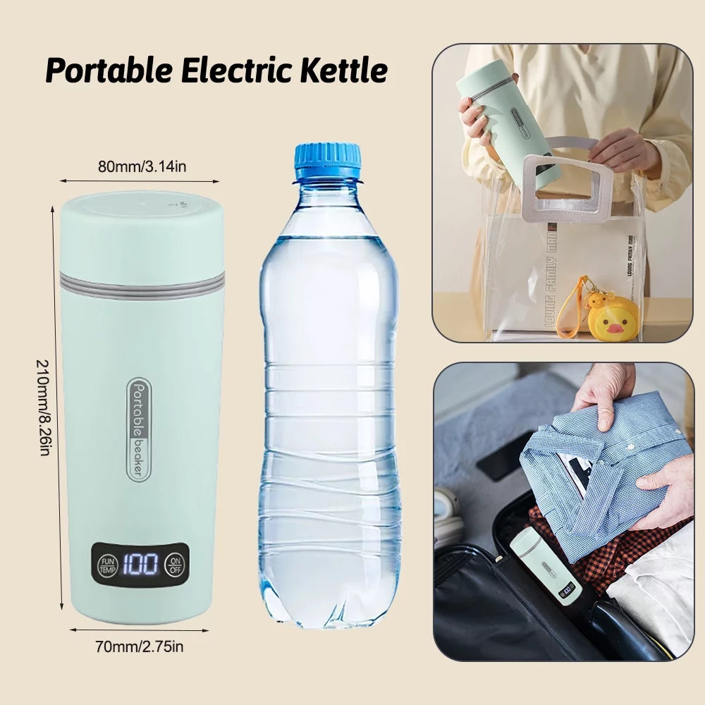 Portable Electric Kettle 350ml Stainless Steel Y350