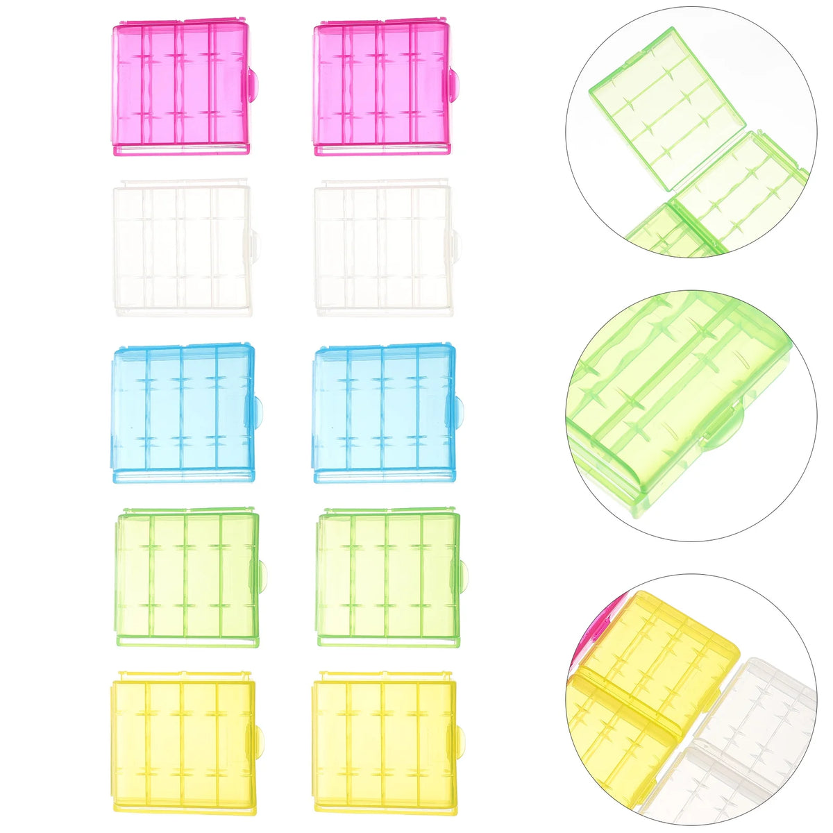 30 Pcs Battery Storage Box Organizer G813138