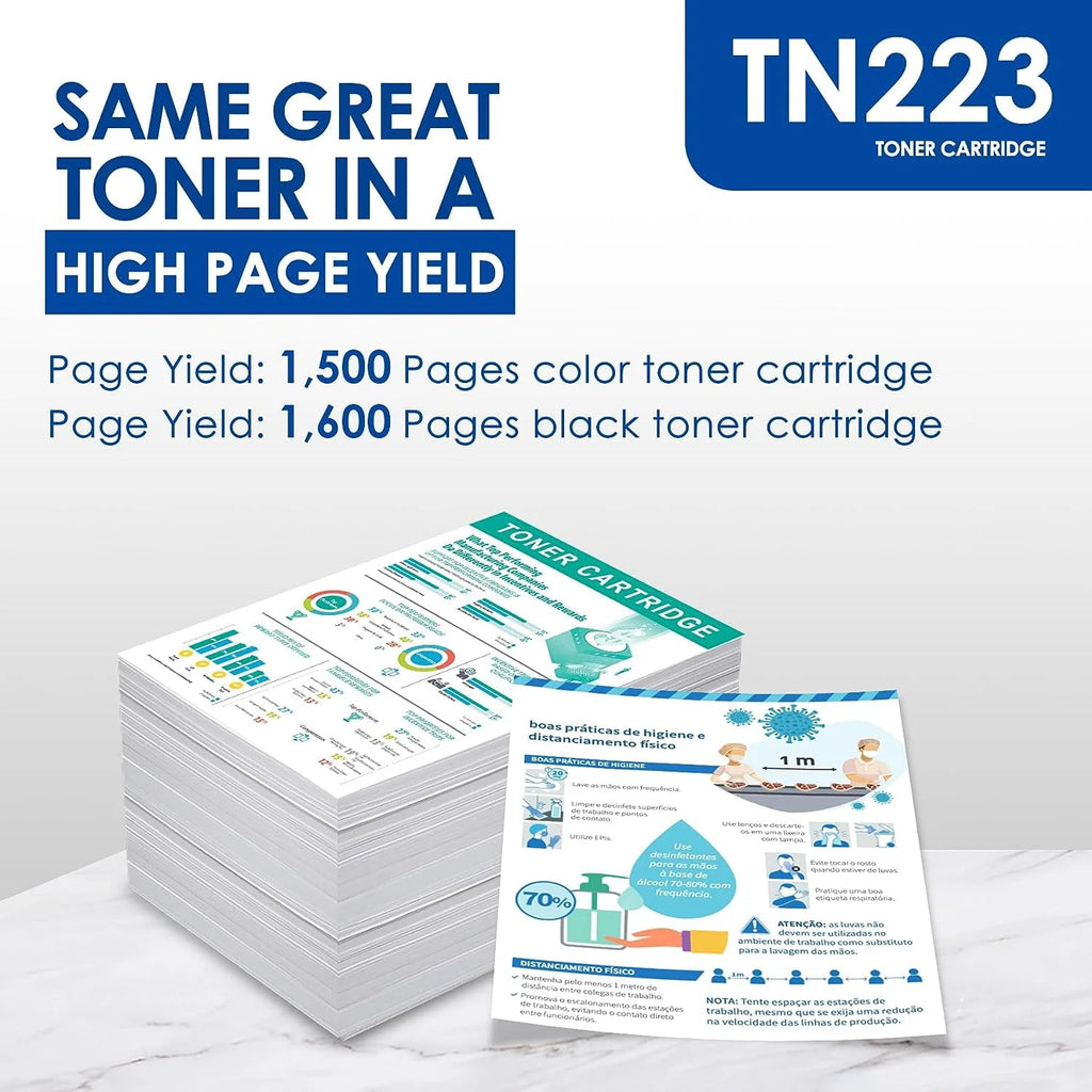 Black Cyan Magenta Yellow Toner Cartridge 4 Pack Y591415