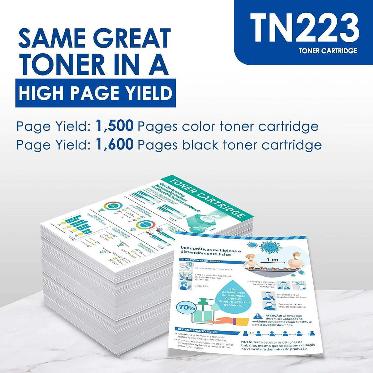 Black Cyan Magenta Yellow Toner Cartridge 4 Pack Y591415