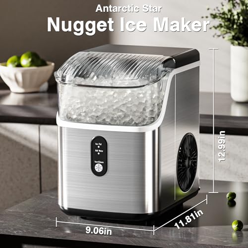 Countertop Nugget Ice Maker with Chewable Pellet Ice U66461