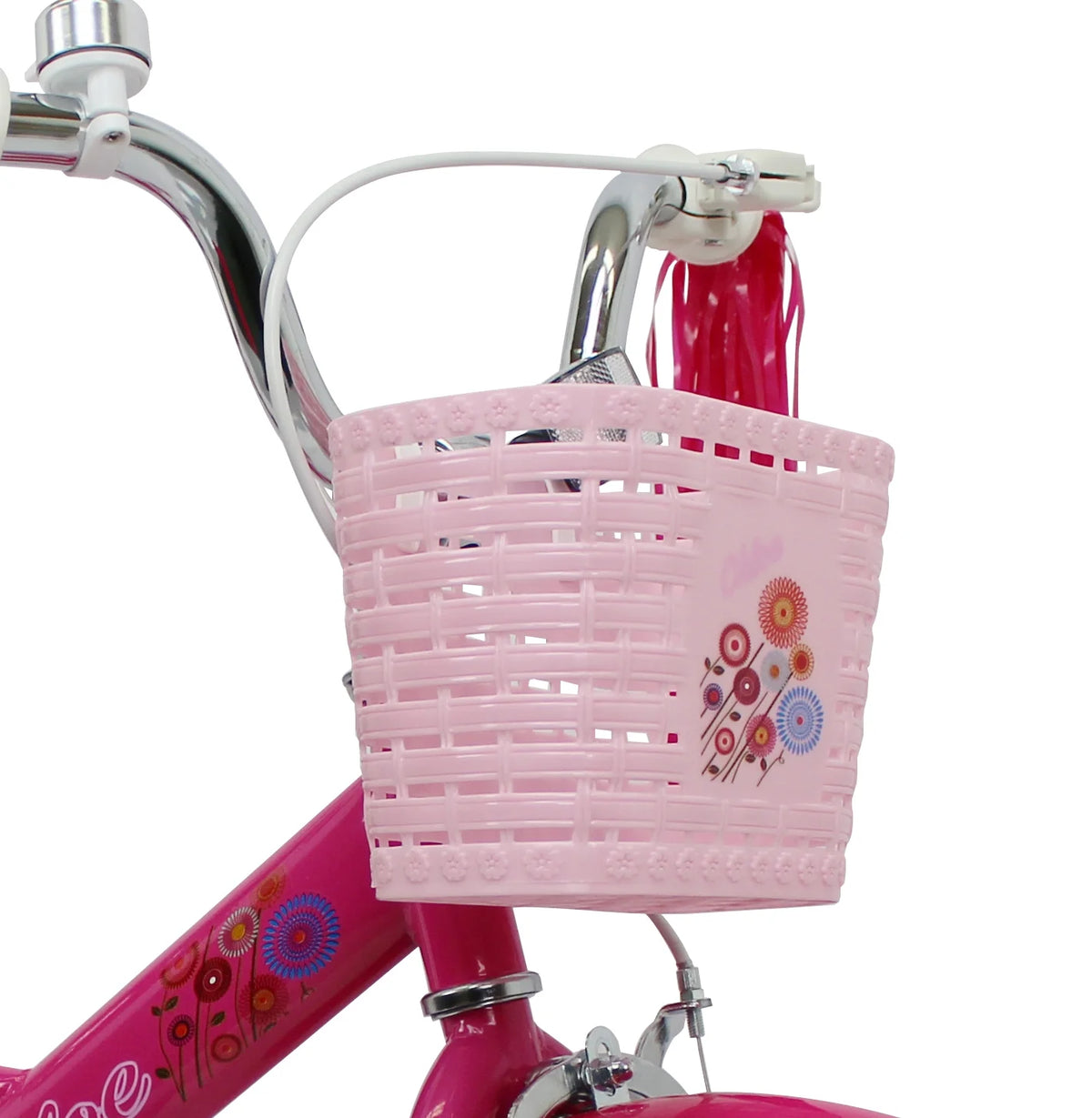 16 inch Kids Bike with Basket and Training Wheels M990