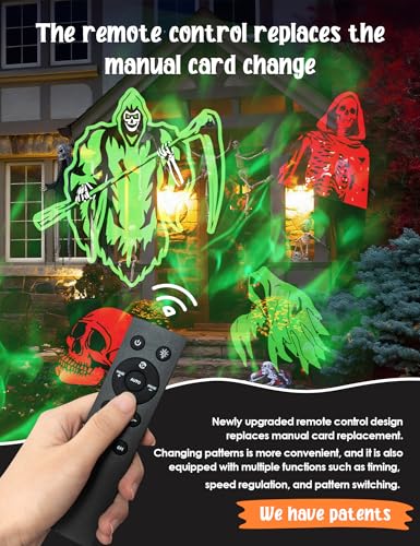 12-in-1 Outdoor Waterproof Holiday Projector Lights L1289