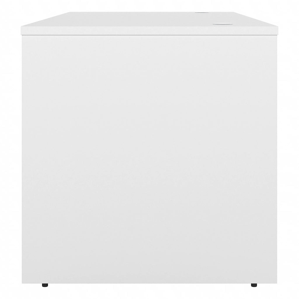 White Engineered Wood Office Desk W223