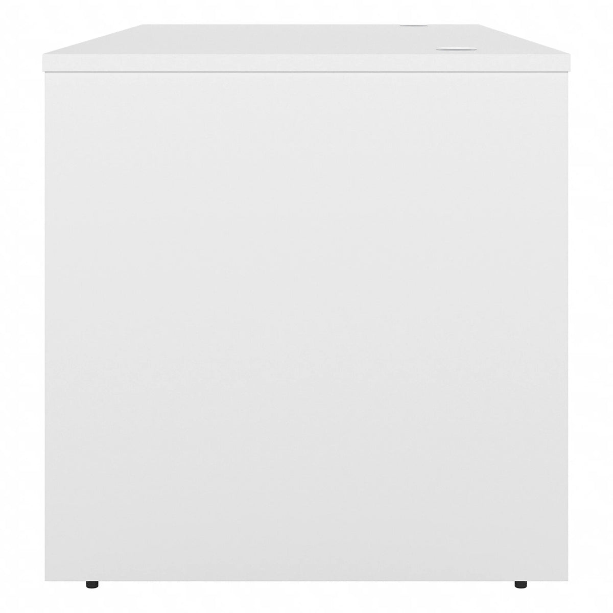 White Engineered Wood Office Desk W223