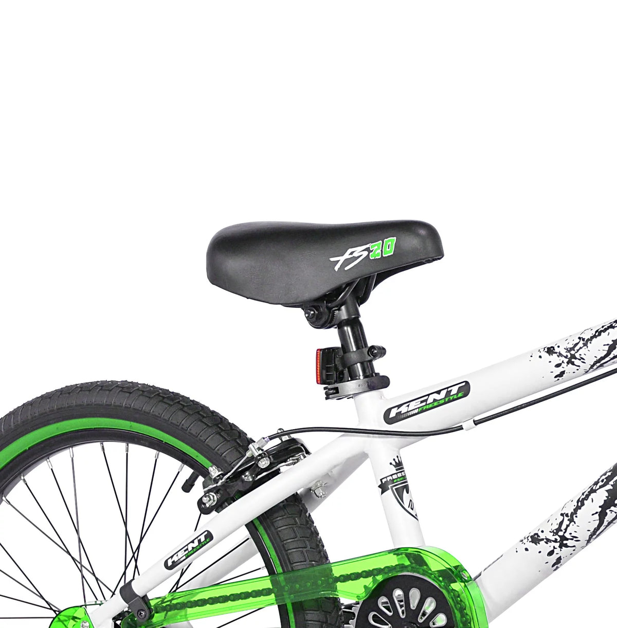 20 In. Black and White BMX Bike J109216