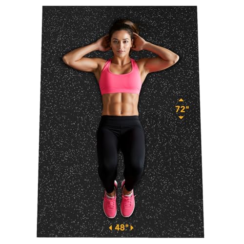 Recycled Rubber Exercise Mat D178