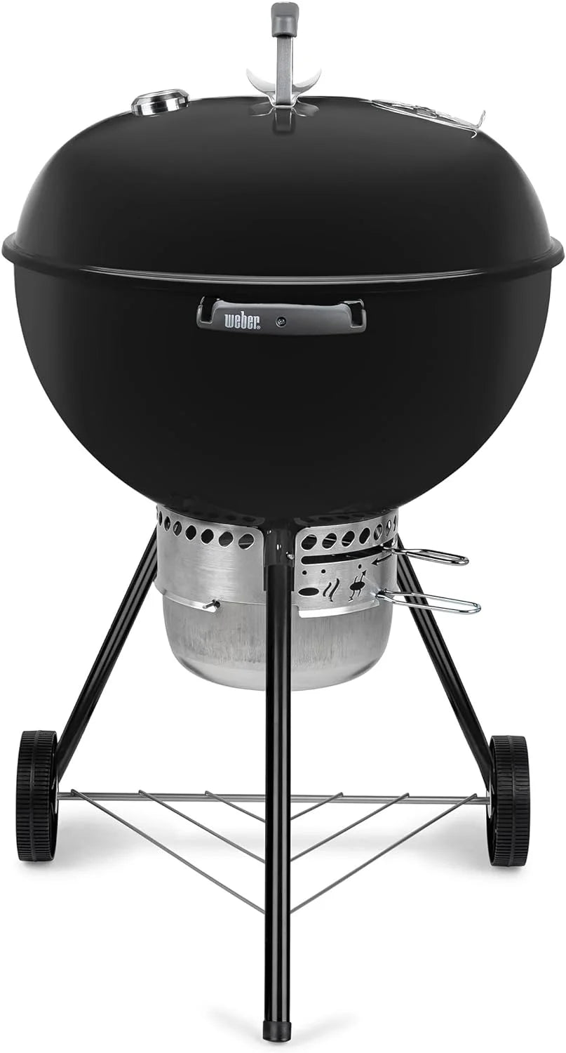 Black 22 Inch Charcoal Grill Front Leg Kit X3375